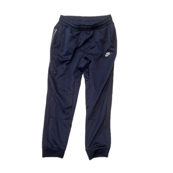 Nike Blue Cuffed Ankle Track/ Sweatpants Mens Size L - Picture 1 of 3